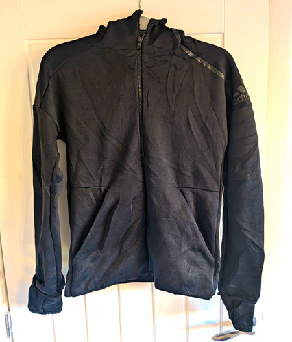 Adidas men full zip hooded - full,