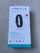 Fitbit Alta HR + Charger + Original Box (see Description)