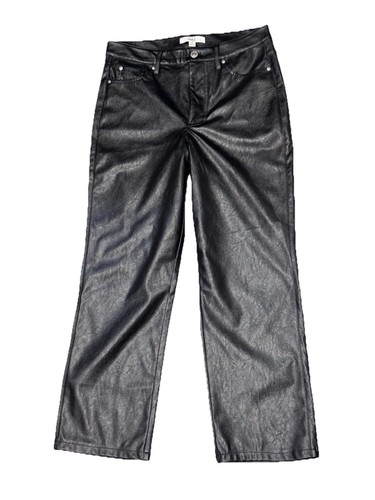 Women black faux - m&s,