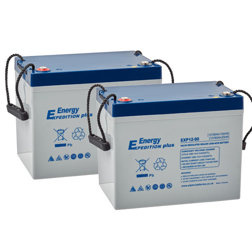 Pair 12v expedition 80ah - pair,