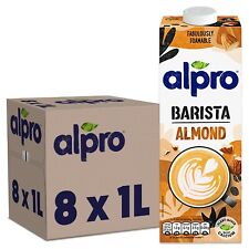 8 x 1L Alpro Barista Almond