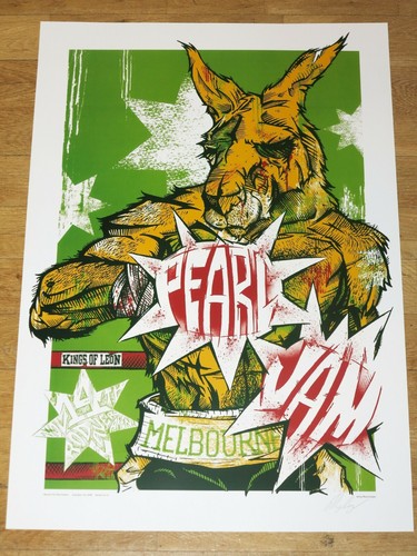 Pearl jam poster australia - pearl,