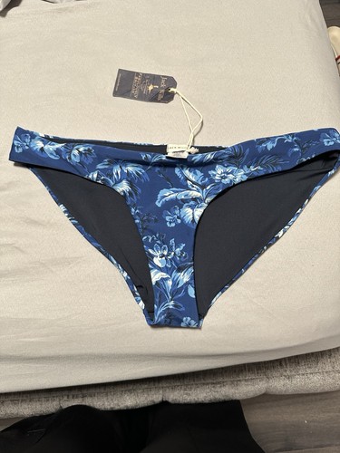 Blue floral bikini - bikini, bottoms