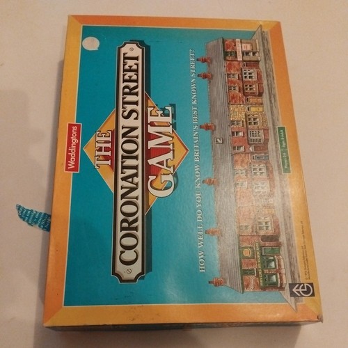 The coronation street board - street,
