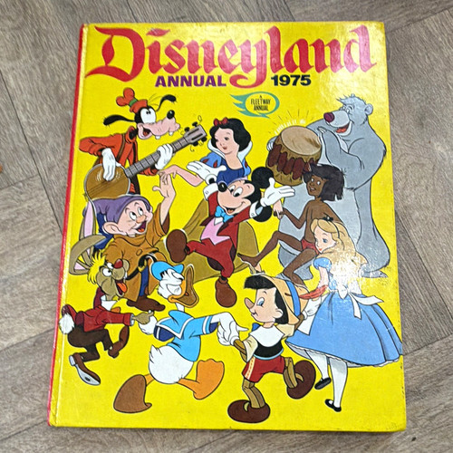 Vintage disneyland annual 1975 - annual,