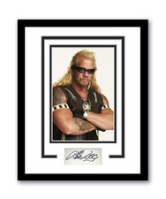 Dog The Bounty Hunter Duane Chapman Autographed Signed 11x14 Framed Photo ACOA