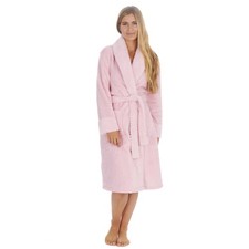 Women's Waffle Bath Robe Super