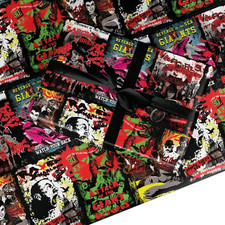 B Movie Poster Wrapping Paper