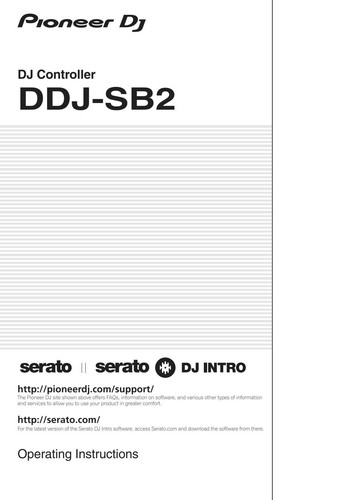 Pioneer ddj sb2 controller - ddj-sb2,