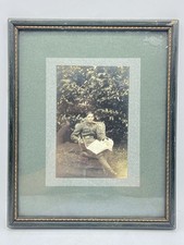 WW1 Period British Royal Fusiliers Officer Framed Photograph