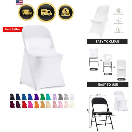 Stretch spandex folding chair - stretch,