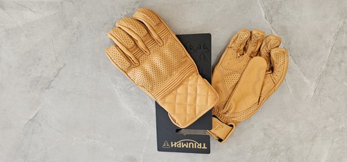 Triumph dalton leather gloves - leather,