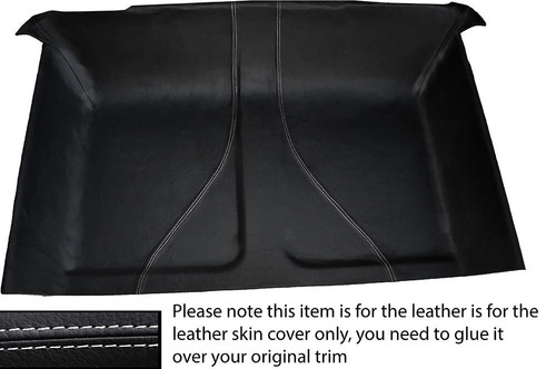 White stitch rear roof - white,