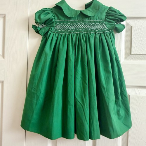 Hand smocked heirloom dress - hand,