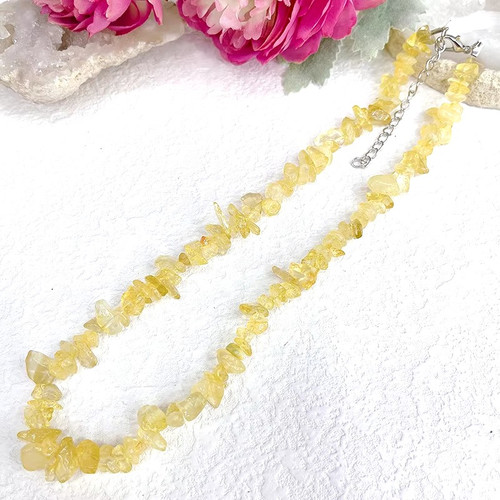 Chip bead natural crystal - chip,