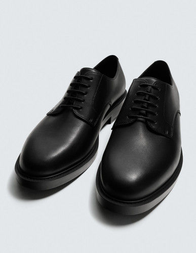 Zara smart shoes black size - smart,