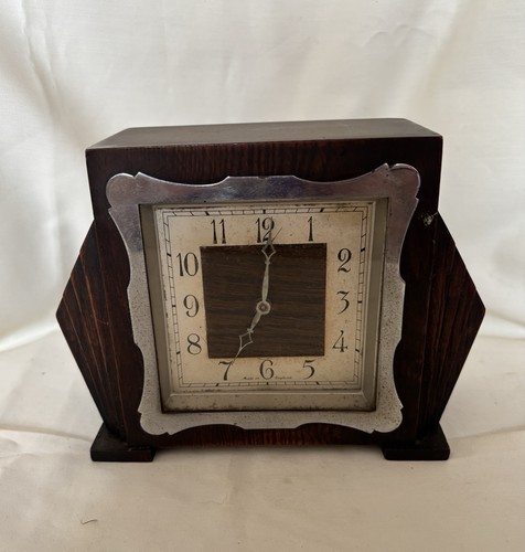 Vintage art deco mantle clock - deco,
