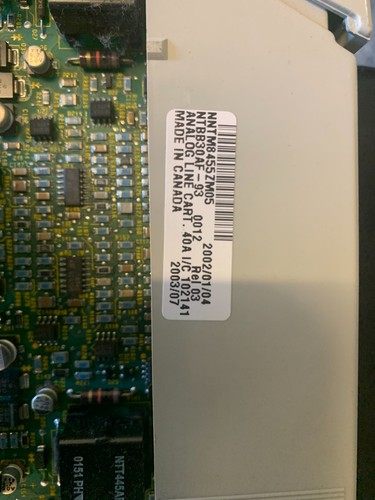 Nortel analogue line cartridge - nortel,