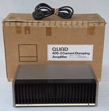 Quad 405-2 Power Amplifier Early 1980s Version Original Box VG Working Condition