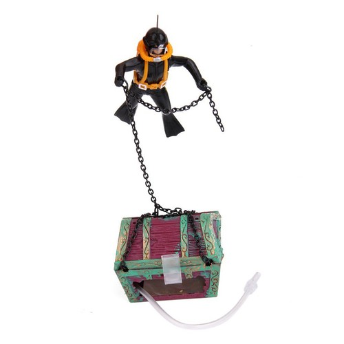 Fish tank ornament treasure - fish,