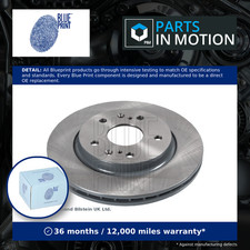 2x Brake Discs Pair Vented
