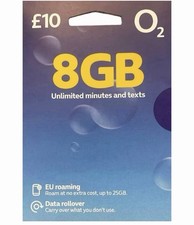 O2 Sim Card Pay As You Go