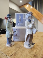 Lladro clowns SAD SAX and