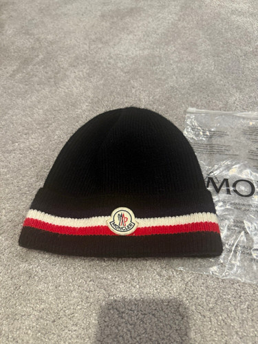 Moncler tricolour beanie - tricolour,
