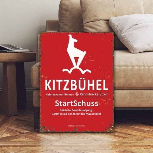 Vintage style kitzbuhel skiing - vintage,