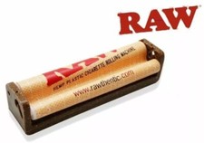 NEW -1x  Raw Kingsize Hemp Plastic Rolling Machine - Cigarette Roller 110mm