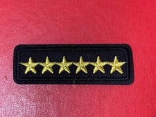 1 X MILITARY EMBROIDERED BADGE
