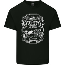 Motorcycle and Sidecar Biker