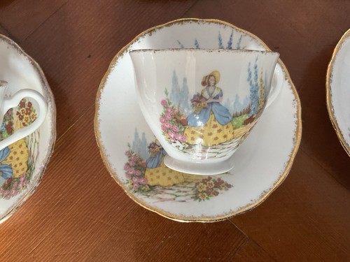 Colclough bone china crinoline - colclough,