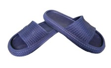 Mens Boys Navy LV Luis Sliders
