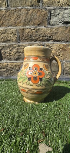 Crown ducal art deco floral - art,