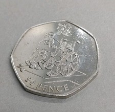  2011 50p Boccia Olympic Coin