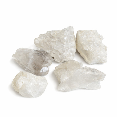 Clear quartz raw - clear,