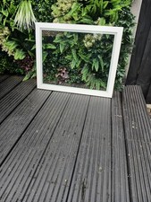 Ikea Ribba Shadow Box Photo Frame White Square 23cm x 23cm Rare Original Glass