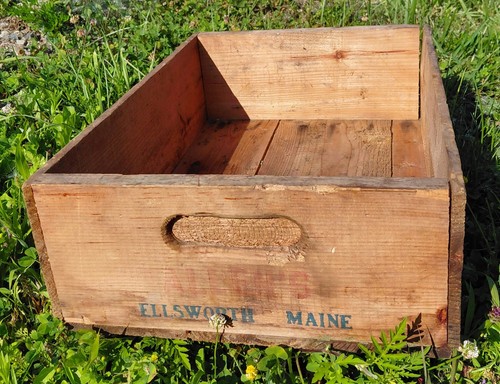 Vintage ellsworth maine wooden - ellsworth,