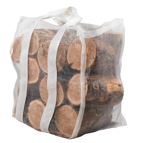 Woven firewood log - firewood, bag