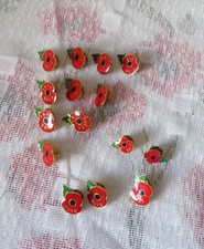 Pin poppies badges bundle - various dates