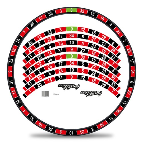 Mtb bike bicycle rim stickers - bike,