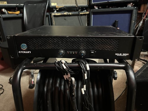 Crown xls 202 stereo power - crown,