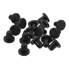 32 Pieces Black Rubber