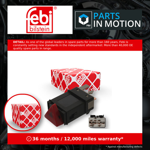 Hazard switch fits polo 95 - switch,