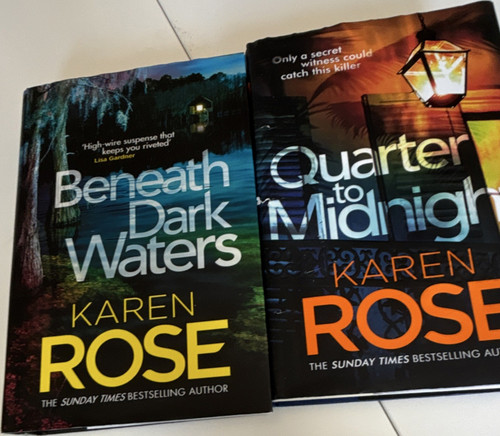 Karen rose beneath dark waters - rose,
