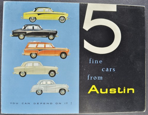 1957 1958 austin brochure a35 - austin,