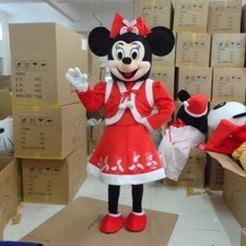 Christmas Minnie Mascots