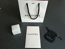 PANDORA Small Charm Box, Pouch, Gift Bag And Warranty and Care Card