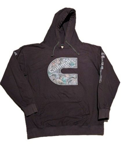 Cummins hoodie mens - mens, black